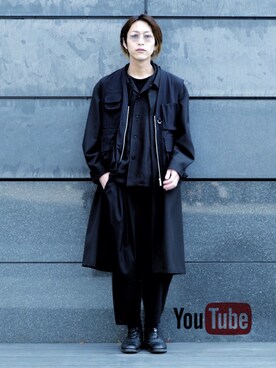 アライ@youtubeさん(メンズ・176cm)の春コーディネート