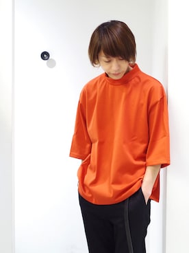 「Lui's（ルイス）のナローベルト（ベルト）」を使った、アライ@youtubeさん（メンズ・176cm）の春コーディネート