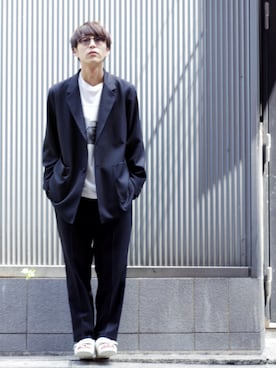 「CLANE（クラネ）のアイテム（ジャケット/アウター）」を使った、アライ@youtubeさん（メンズ・176cm）の夏コーディネート