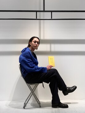 アライ@youtubeさん（メンズ・176cm）の春コーディネート