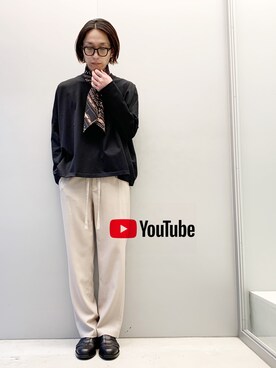 「Lui's（ルイス）のアイテム（財布/小物）」を使った、アライ@youtubeさん（メンズ・176cm）の春コーディネート