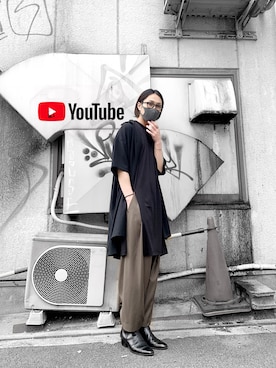 アライ@youtubeさん（メンズ・176cm）の春コーディネート