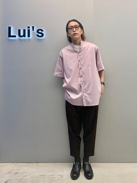 アライ@youtubeさん（メンズ・176cm）の春コーディネート