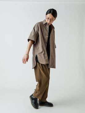 アライ@youtubeさん（メンズ・176cm）の夏コーディネート