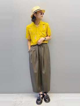 アライ@youtubeさん（メンズ・176cm）の夏コーディネート