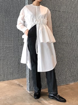 「Lui's（ルイス）のアイテム（ワンピース/ドレス）」を使った、yurikonakataniさん（レディース・157cm）の春コーディネート