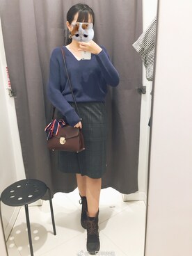 「やさしい気持ち」｜earleneさん（レディース・170cm）の秋コーディネート