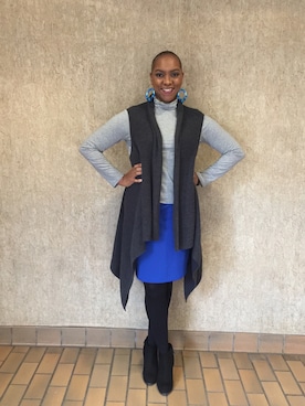 「sonoma（ソノマ）のアイテム」を使った、Lisa Yorkさん（レディース・175cm）の冬コーディネート