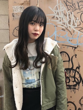 reina_nishizumiさん（レディース・164cm）の冬コーディネート