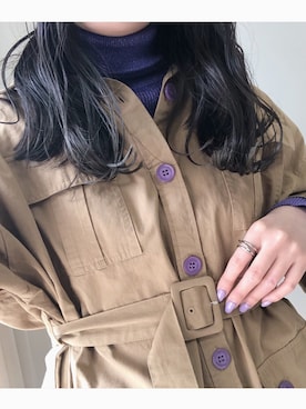 「私服」｜「アイテム（ワンピース/ドレス）」を使った、reina_nishizumiさん（レディース・164cm）の冬コーディネート