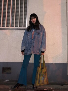 reina_nishizumiさん（レディース・164cm）の春コーディネート