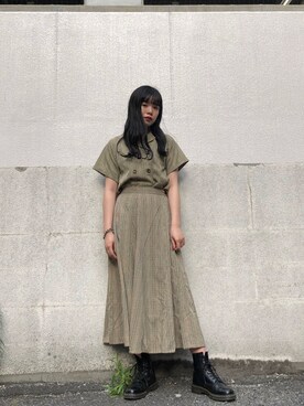 reina_nishizumiさん（レディース・164cm）の夏コーディネート