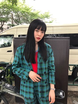 reina_nishizumiさん（レディース・164cm）の夏コーディネート