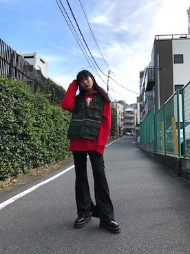 reina_nishizumiさん（レディース・164cm）の秋コーディネート