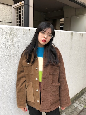 reina_nishizumiさん(レディース・164cm)の冬コーディネート