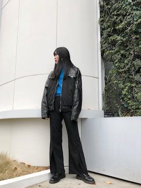 reina_nishizumiさん（レディース・164cm）の冬コーディネート