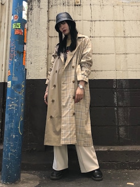 「バケハ」｜reina_nishizumiさん（レディース・164cm）の冬コーディネート