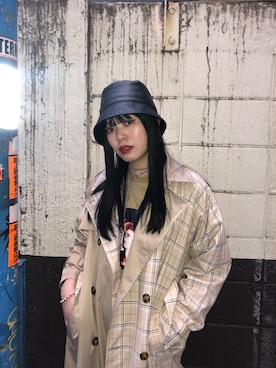 「バケハ」｜reina_nishizumiさん（レディース・164cm）の冬コーディネート