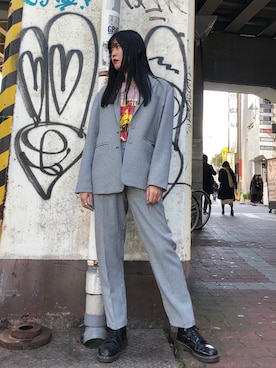 reina_nishizumiさん（レディース・164cm）の冬コーディネート