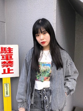 reina_nishizumiさん（レディース・164cm）の春コーディネート