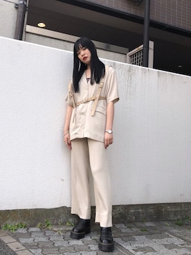 reina_nishizumiさん（レディース・164cm）の春コーディネート