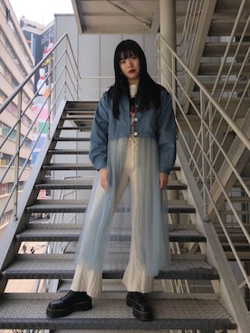 reina_nishizumiさん（レディース・164cm）の春コーディネート
