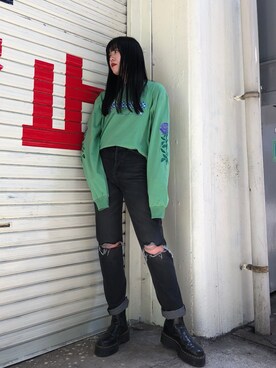 reina_nishizumiさん（レディース・164cm）の春コーディネート