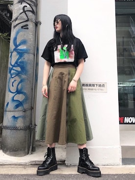 reina_nishizumiさん（レディース・164cm）の春コーディネート