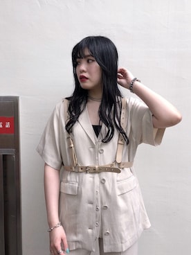 reina_nishizumiさん（レディース・164cm）の夏コーディネート