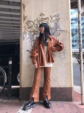 reina_nishizumiさん(レディース・164cm)の秋コーディネート