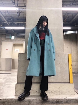 reina_nishizumiさん(レディース・164cm)の冬コーディネート
