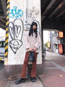 reina_nishizumiさん(レディース・164cm)の冬コーディネート