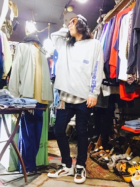 Akira Saitoさん（メンズ・178cm）の春コーディネート