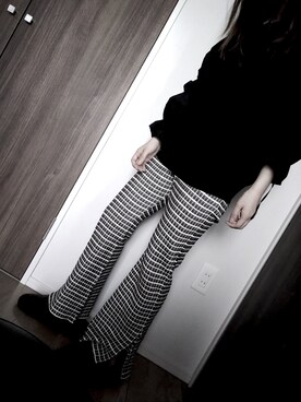 「CURRENTAGE（カレンテージ）のアイテム（パンツ）」を使った、kyon2さん（レディース・150cm）の春コーディネート