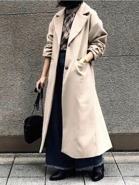 yui(&g'aime)さん(レディース・157cm)の冬コーディネート