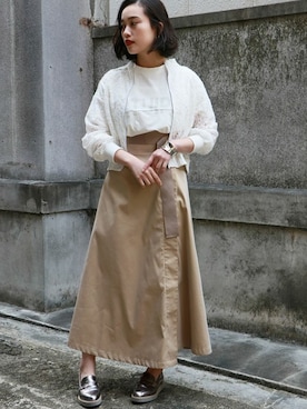 yui(&g'aime)さん（レディース・161cm）の春コーディネート