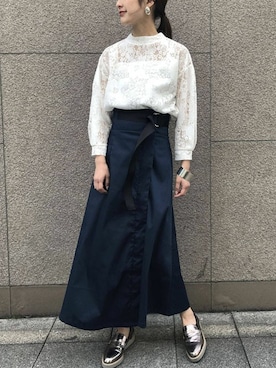 yui(&g'aime)さん（レディース・160cm）の春コーディネート