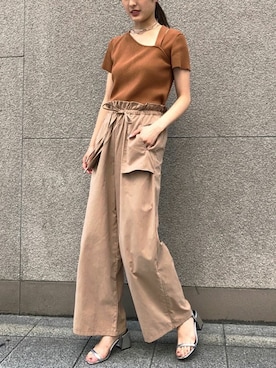 yui(&g'aime)さん（レディース・160cm）の夏コーディネート