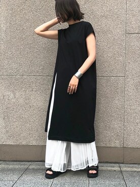 yui(&g'aime)さん（レディース・157cm）の夏コーディネート