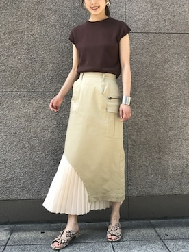 yui(&g'aime)さん(レディース・160cm)の夏コーディネート