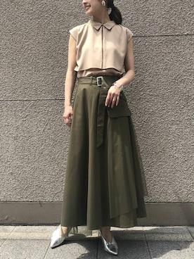 yui(&g'aime)さん（レディース・160cm）の夏コーディネート