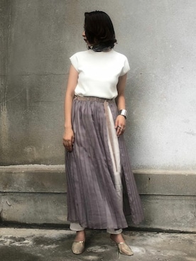 yui(&g'aime)さん(レディース・157cm)の夏コーディネート