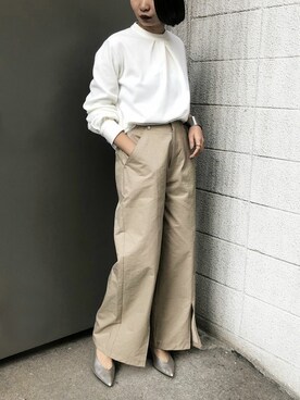 yui(&g'aime)さん（レディース・157cm）の冬コーディネート