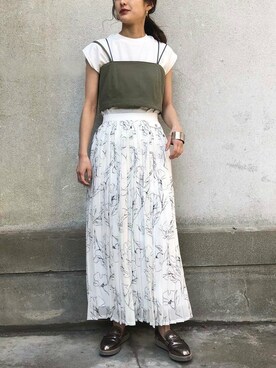 yui(&g'aime)さん（レディース・160cm）の春コーディネート