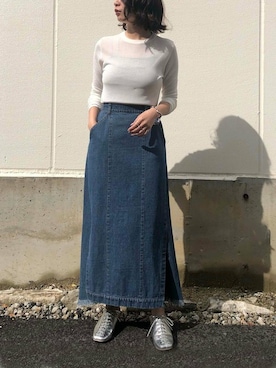 yui(&g'aime)さん（レディース・157cm）の春コーディネート