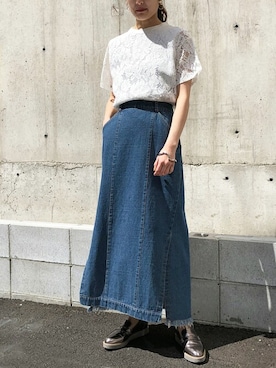 yui(&g'aime)さん（レディース・160cm）の春コーディネート