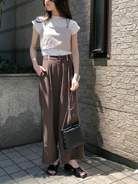 yui(&g'aime)さん（レディース・166cm）の夏コーディネート