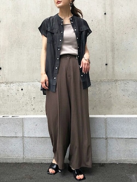 yui(&g'aime)さん(レディース・160cm)の夏コーディネート