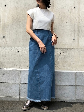 yui(&g'aime)さん（レディース・157cm）の夏コーディネート