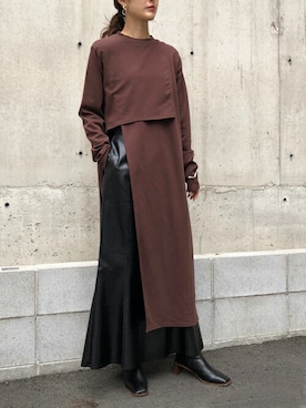 yui(&g'aime)さん（レディース・160cm）の冬コーディネート